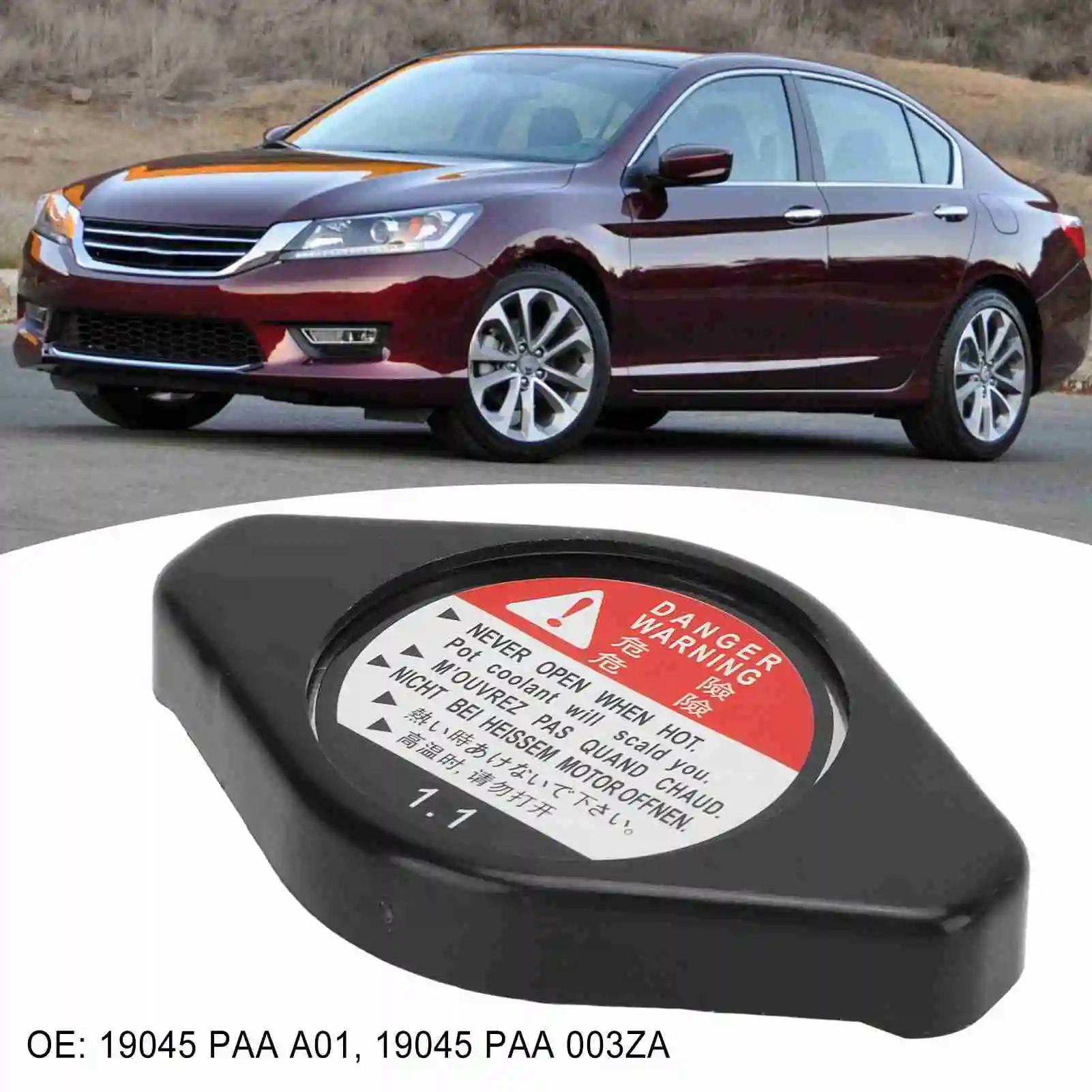 

Coolant Reservoir Cooling Radiator 19045 PAA A01 Metal Replacement for Cooling Radiator Cover