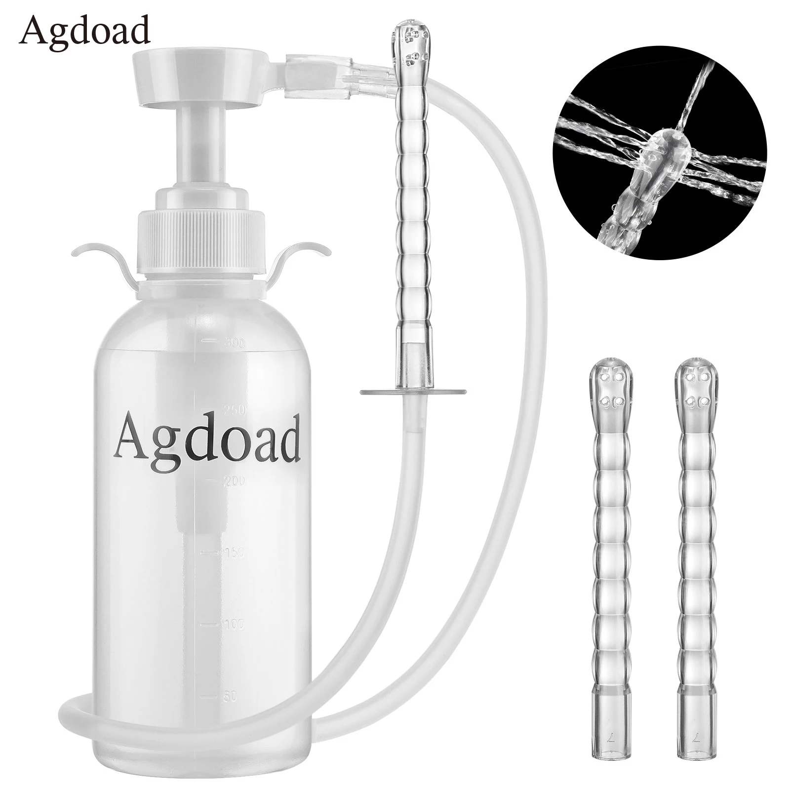 Agdoad Vaginal Clearner Anal Douche Enema Tool Reusable Medical Vagina Irrigator Ass Anus Cleaning Syringe Female Vagina Washer