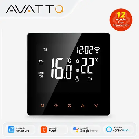 WiFi Smart Thermostat AVATTO