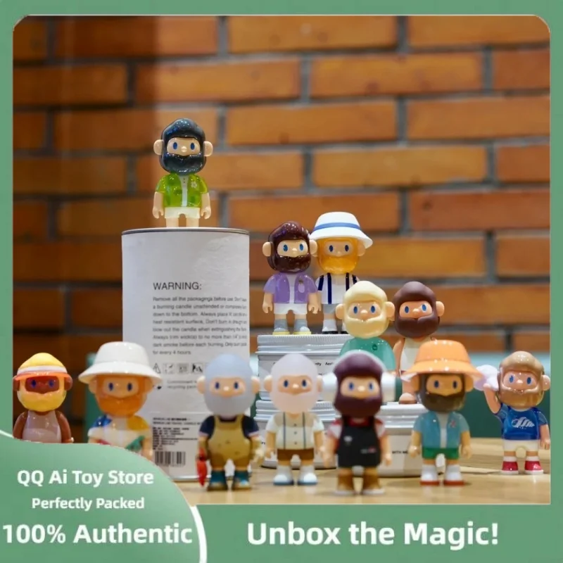 Original Finding Unicorn Farmer Bob Blind Box Island Series Anime Mysterious Surprise Figure Decor Pvc Model Doll Brithday Gifts