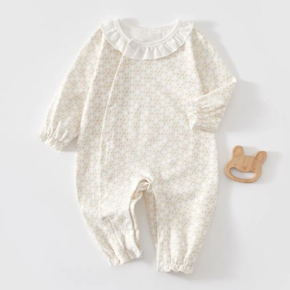 Thanksgiving Baby Girl Romper Cotton Long Sleeve Spring Fall Winter Baby Boy Clothes Infant Newborn Baby Jumpsuits