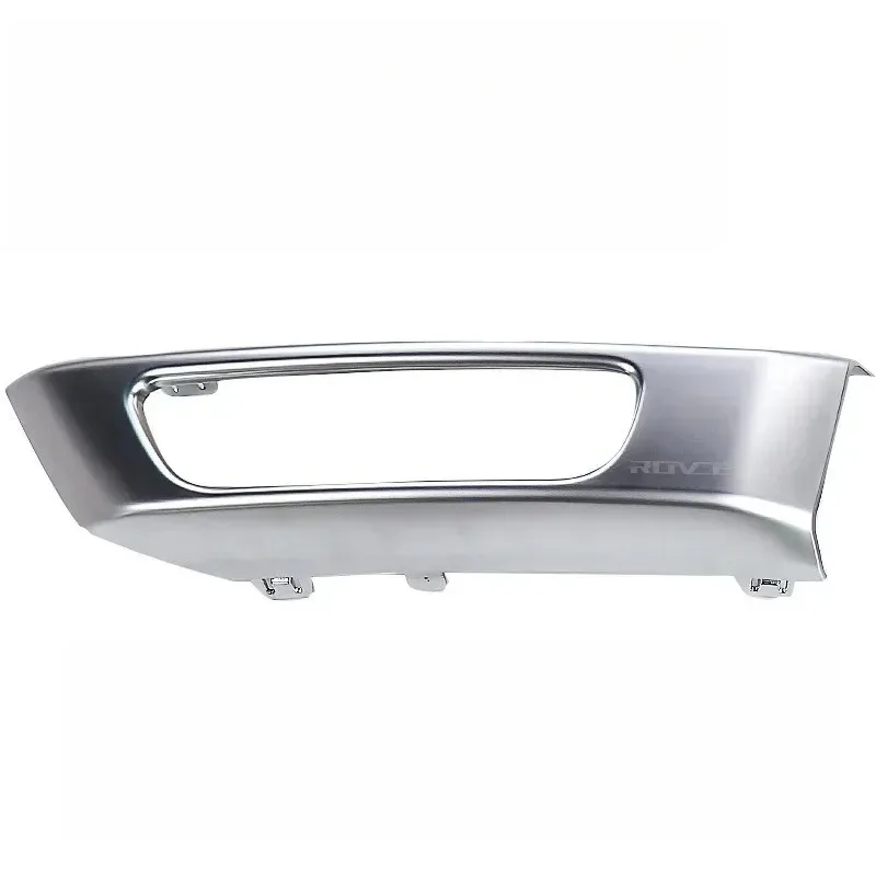 

New for 2014 2015 2016 2017 for 2PCS Front Bumper Fog Lamp Light Trim Silver Cover Frame Hood Cap Lid Range Rover Sport