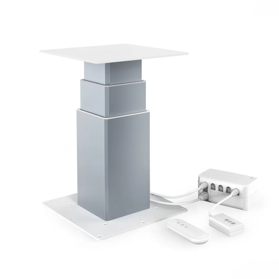 

3-Stage Electric Lifting Column with Gear Motor, 100KG Load, Adjustable Height 310mm-710mm