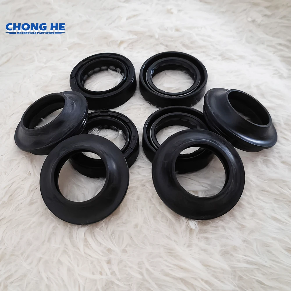 

2pc/4pc/8pc/16pc 27x39x10.5 27*39*10.5 Motorcycle Parts Front Fork Shock Absorber Damper Oil Seal & 27x39 Dust Cover