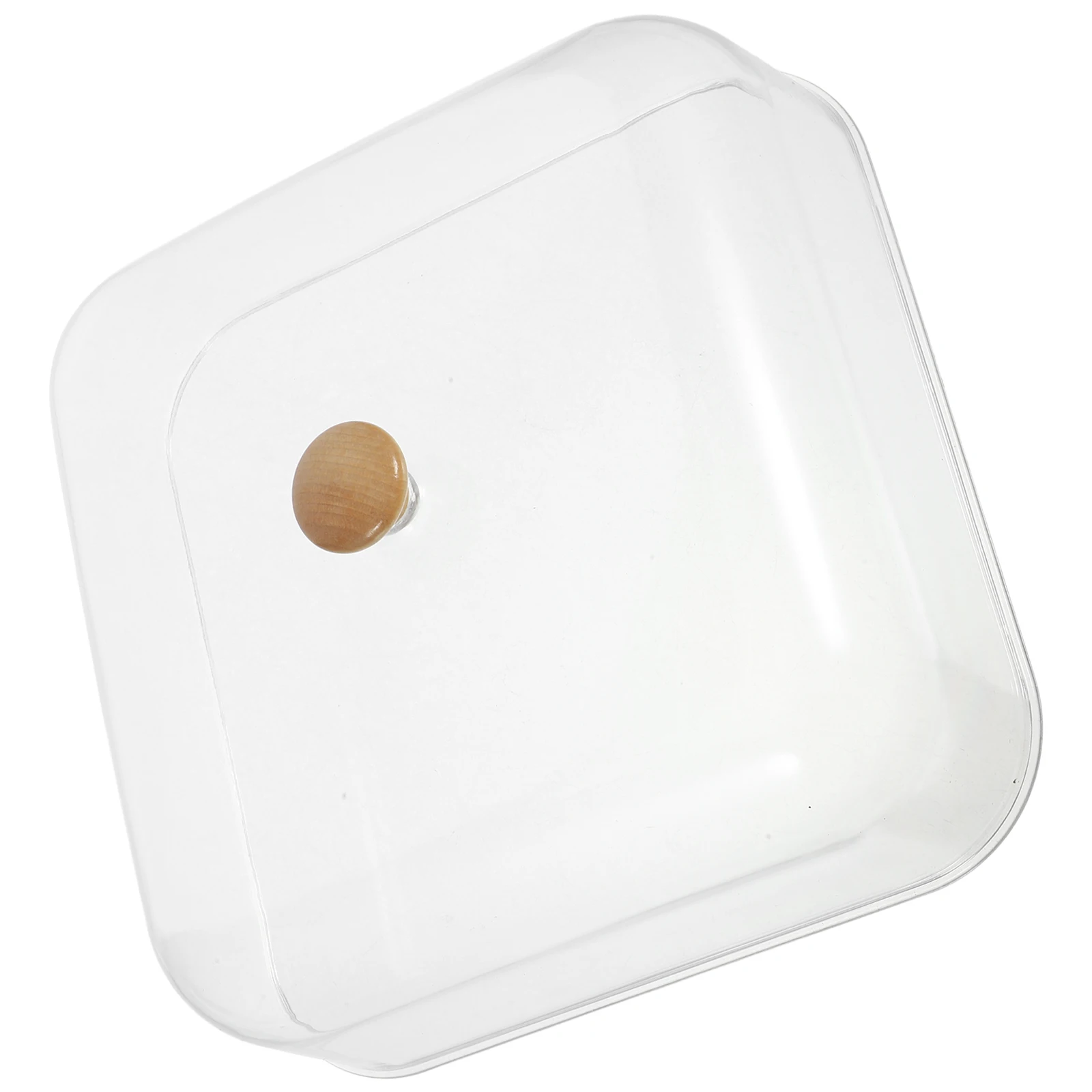 

Acrylic Cake Dome Transparent Food Cover Practical Reusable Stylish Lid for Dessert Tray Fruit Plate Storage Cake Dome