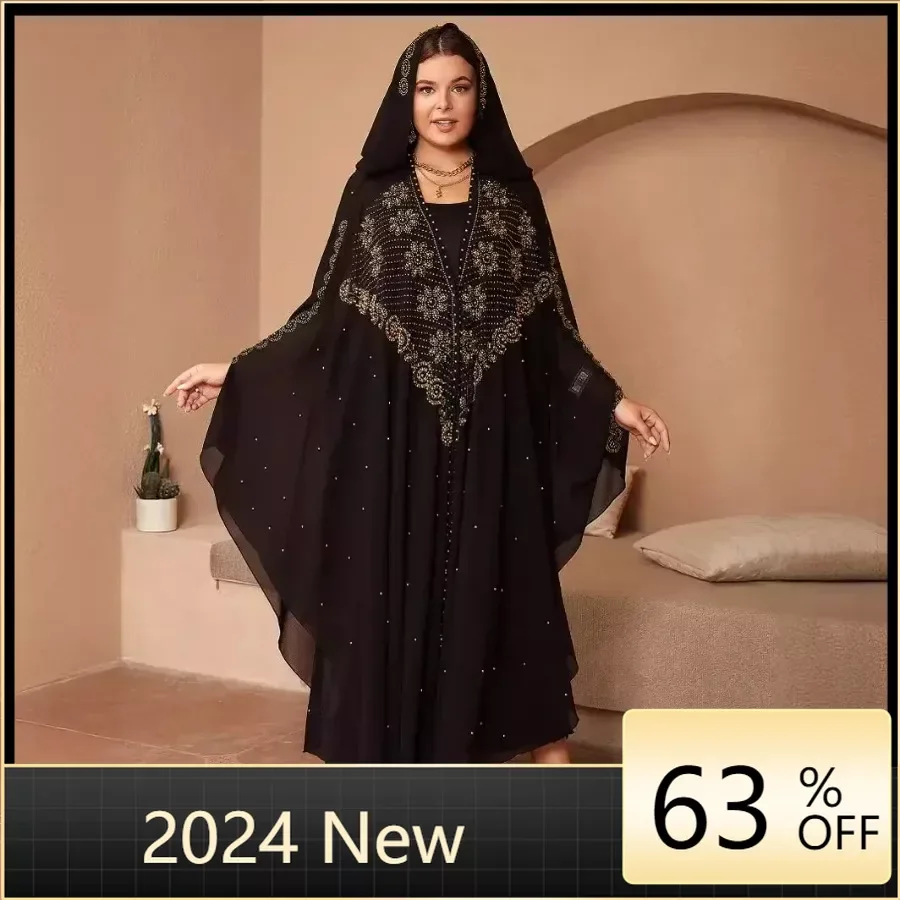 

Eid Kaftan Abaya Dubai Turkey Muslim Hijab Dress Women Abayas Caftan Ramadan Turkish Islam Clothing Robe Djellaba Femme Musulman