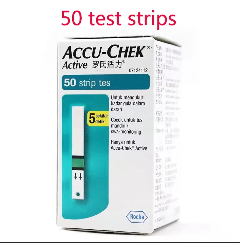 Accu Chek Active Smart Glucometer Home Imported Precision Medical Same Model Exp2025.10