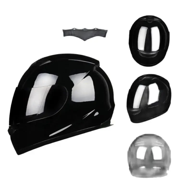 

Bye-616 Motorbike Full Face DOT Helmet Medium Matt Black Racing Motorcycle Helmet with Dark Lens