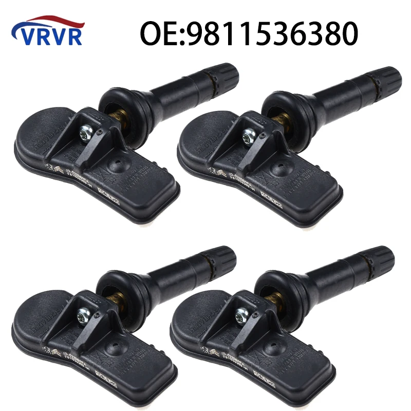 VRVR 9811536380 Car TPMS Tire Pressure Sensor for Peugeot 207 301 308 3008 408 508 5008 For Citroen C4 C5 DS4 DS5