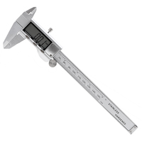 Measuring Tool Ruler 6 Inch Vernier Caliper High Precision 150mm LCD Electronic Digital Display Caliper Calipers