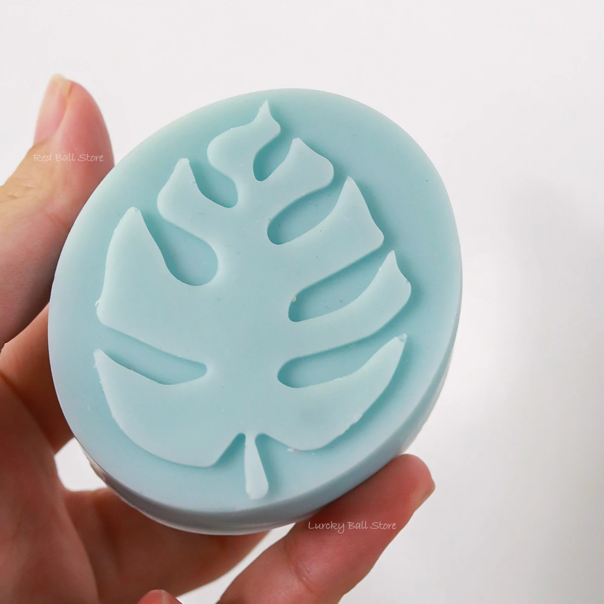 Stampo quadrato in Silicone per sapone fatto a mano nuovo fai da te a forma di foglie ovali forniture per la produzione di sapone strumenti di