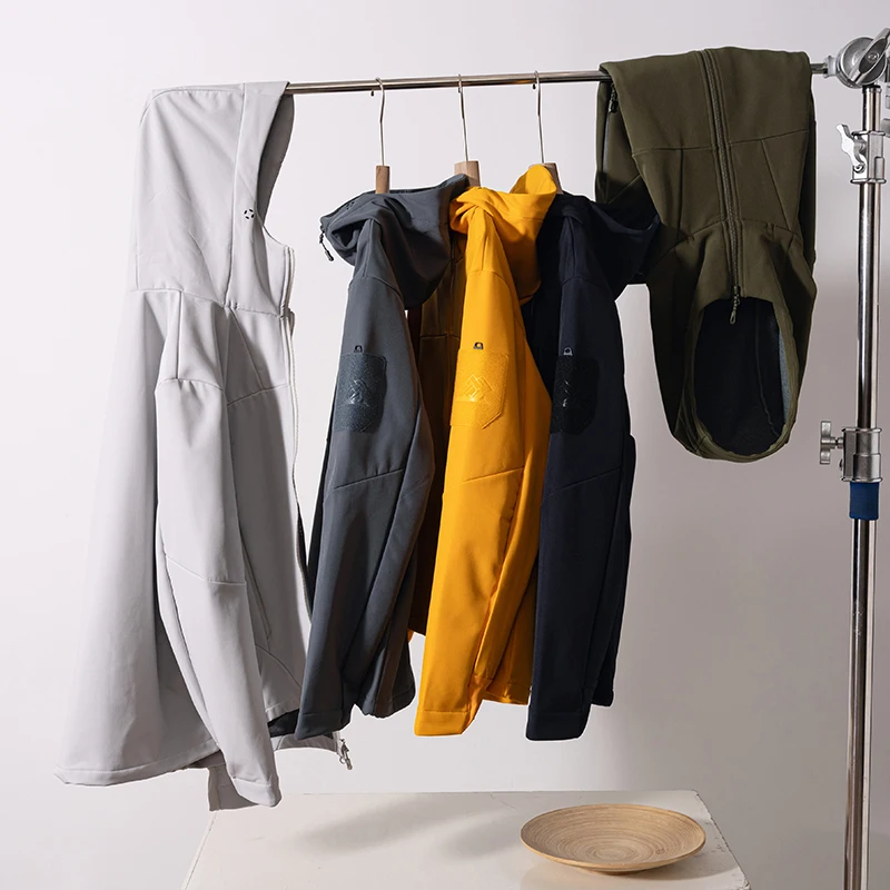 High-Quality Men's Fashionable Versatile Outdoor Casual Autumn Winter Composite Fleece Jacket Stylish And Durable