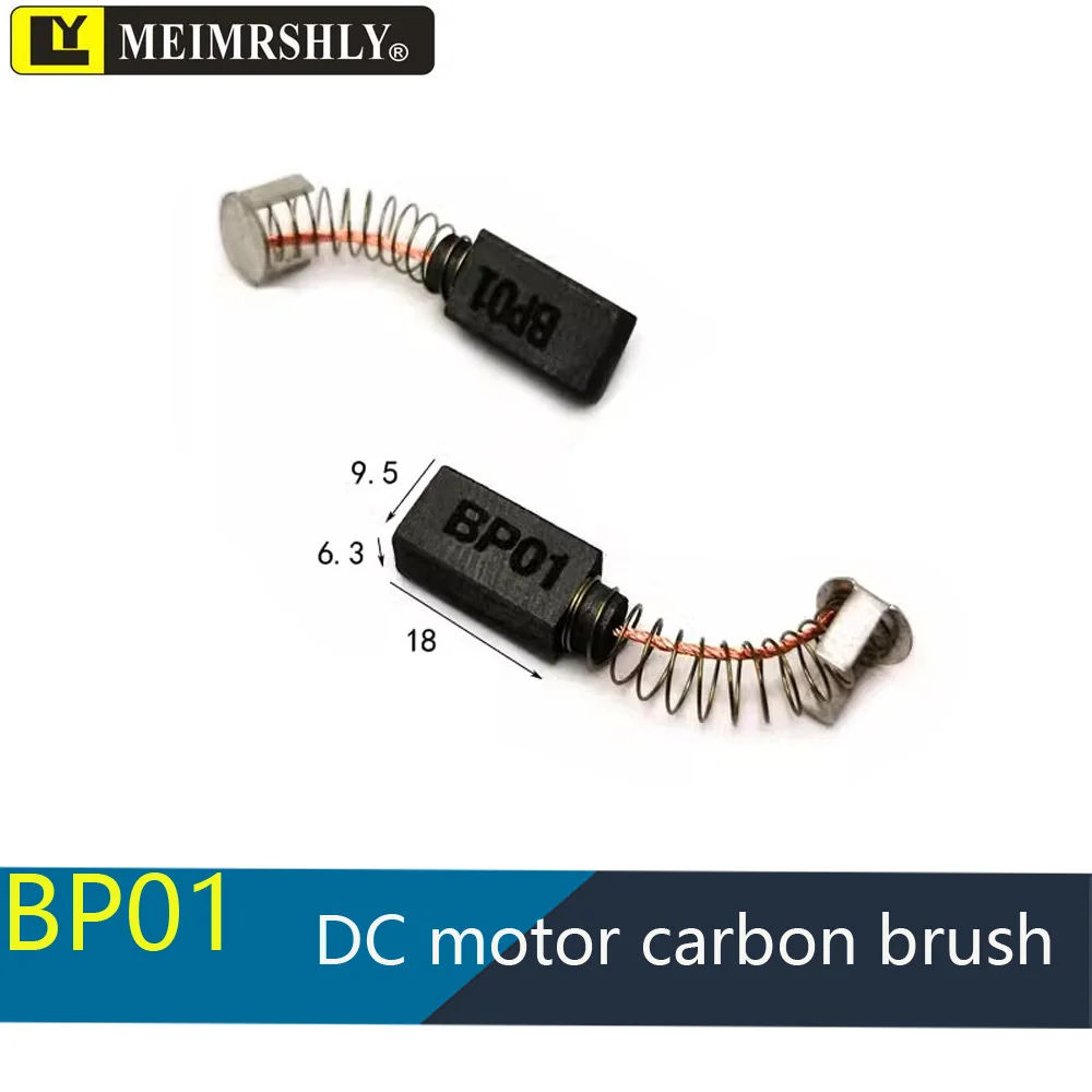 BPO1 Imported 6.3*9.5 DC Motor Carbon Brush AB01 Electric Brush ABO1 5.5X16.5 Size Motor Accessories for Industrial Use