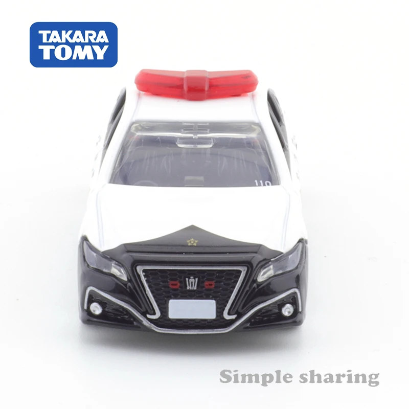 タカラ-トヨタクラウン警察車,omicaプレミアムtp10,合金モーター,子供向けクリスマスギフト玩具