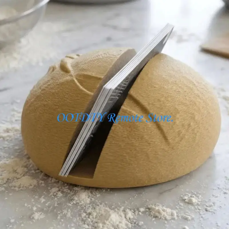  Sourdough Shaped Card Case 3D Printed Plastic Business Card Stand For Display Business Cards Notes Memo And Photos