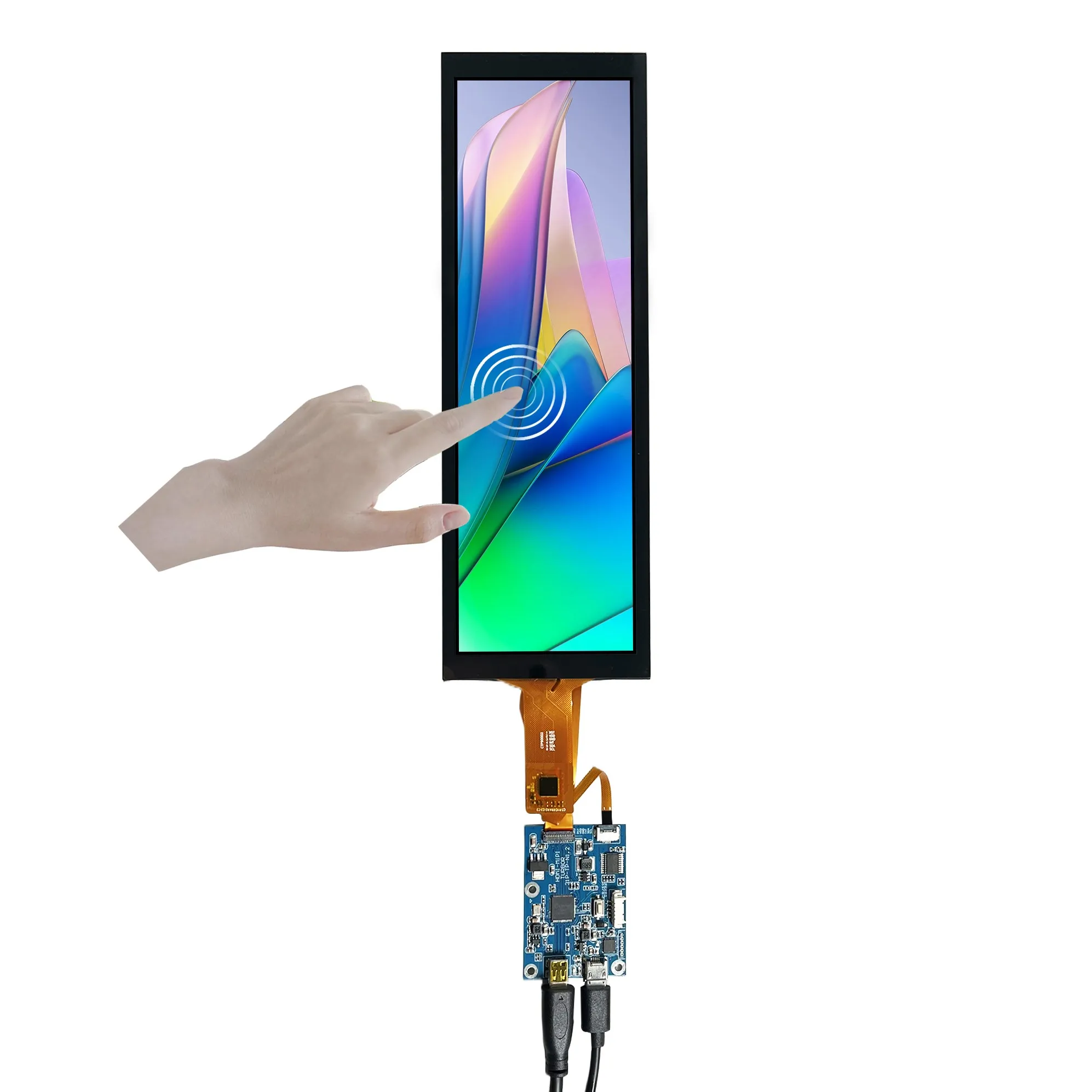 

Capacitive Touch Monitor 7.84" Vs784001C40 400X1280 Touch Screen Display Diy 40Pin Mipi Tft Lcd Display With Development Board