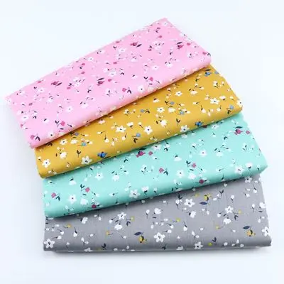 Japanese Wave Pattern Twill 100% Cotton Fabric, Sewing Quilt Fabric Crafts For Handmade Sheet Pillowcase Patchwork Cloth