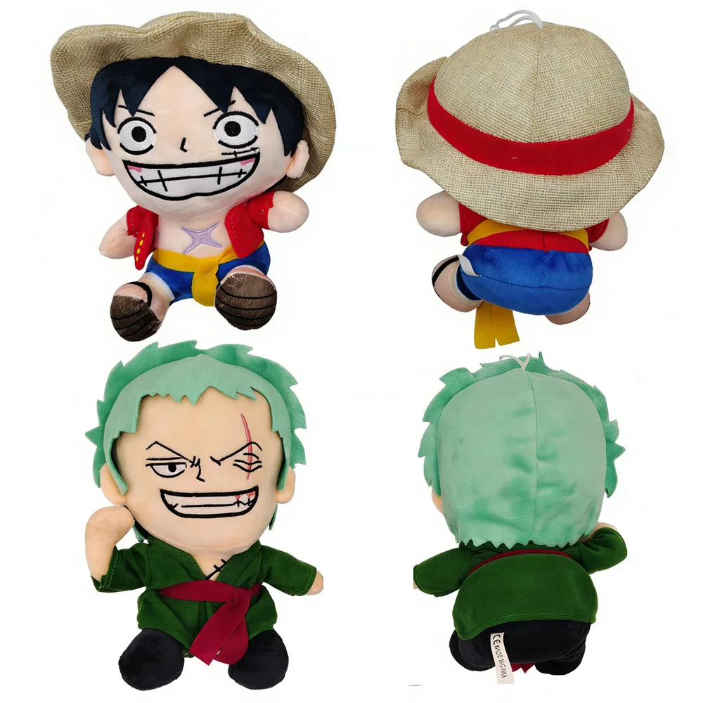 

Hot Japanese Anime One Piece Original Plush Toys CartoonFigure Luffy Chopper Ace Roronoa Zoro Cute Stuffed Doll Kids Xmas Gifts