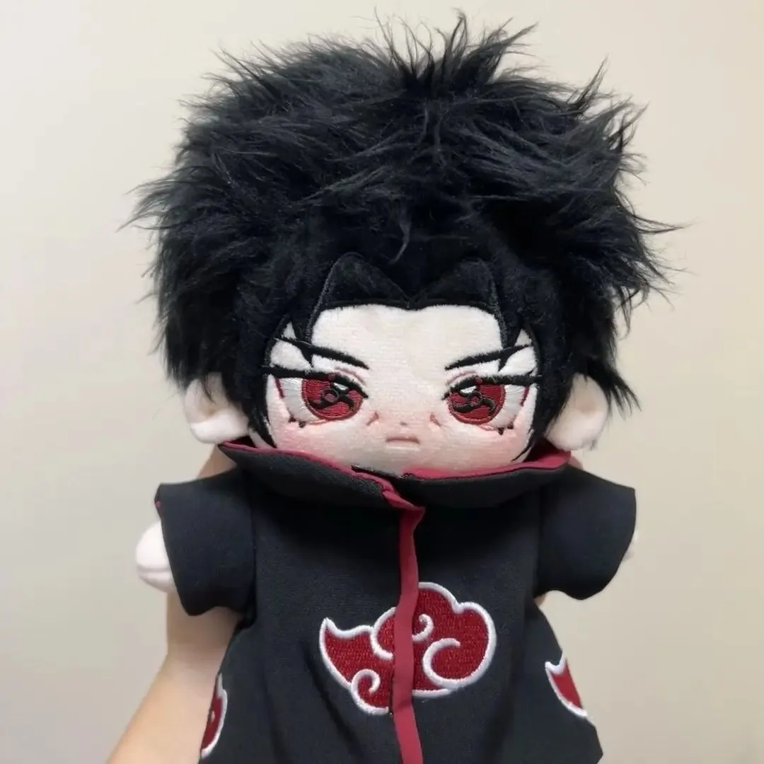 Anime No Attribute Handsome Boy Cosplay Plush Doll Cotton Stuffed Body Dress Up Clothes Cotton Gift Xmas 20cm