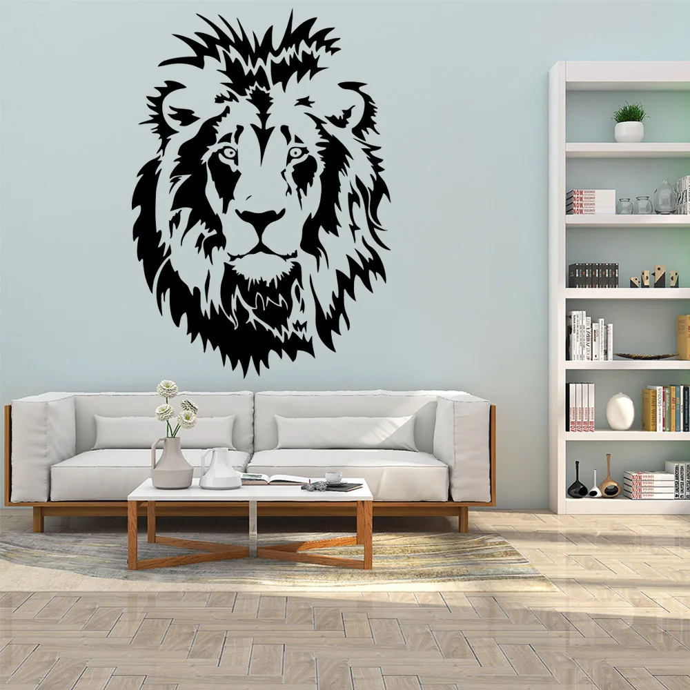 Lion Wall Decal Art Vinyl Stickers For Kids Rooms Decoration Decoration Accessories Murals