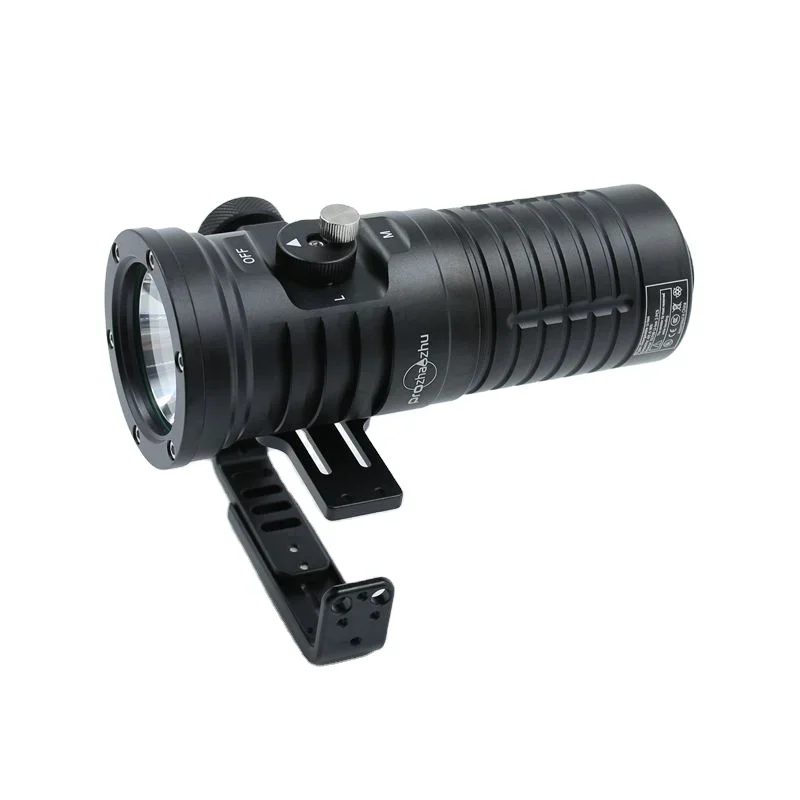 IP68 Waterproof SBT90 Rechargeable Scuba Dive Lamp High-Power LED Flashlight with 150M Diving Range Underwater