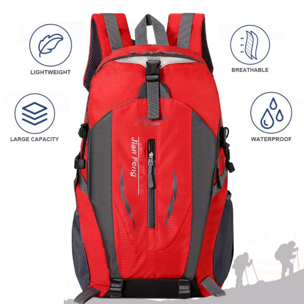 حقائب ظهر رياضية للرجال، حقيبة ظهر للسفر في الهواء الطلق، حقائب ظهر للمراهقين والشباب، حقيبة ظهر مضادة للماء لصيد الأسماك، حقيبة رياضية وقت المغامرة #1
