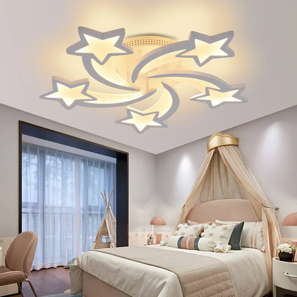 Modern LED Ceiling Chandelier smart dimming ceiling light Kitchen Home Decorative Lamps Dining table  Bedroom chandelier