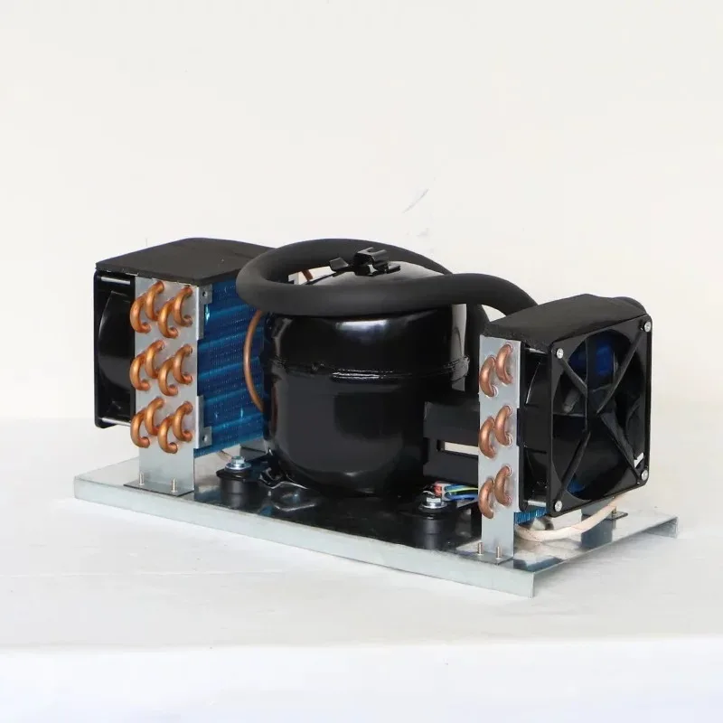 QD30A Small Air Cooled Condensing Unit  220V R134a Refrigeration Unit with Thermostat