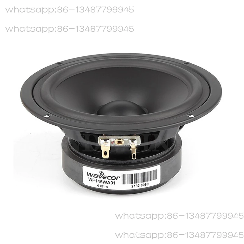 HF-020 Wavecor HiFi مكبرات الصوت 6.5 بوصة منتصف مكبر الصوت وحدة تشغيل Wf146wa01/02 4 أوم 60 واط 1 قطعة #5