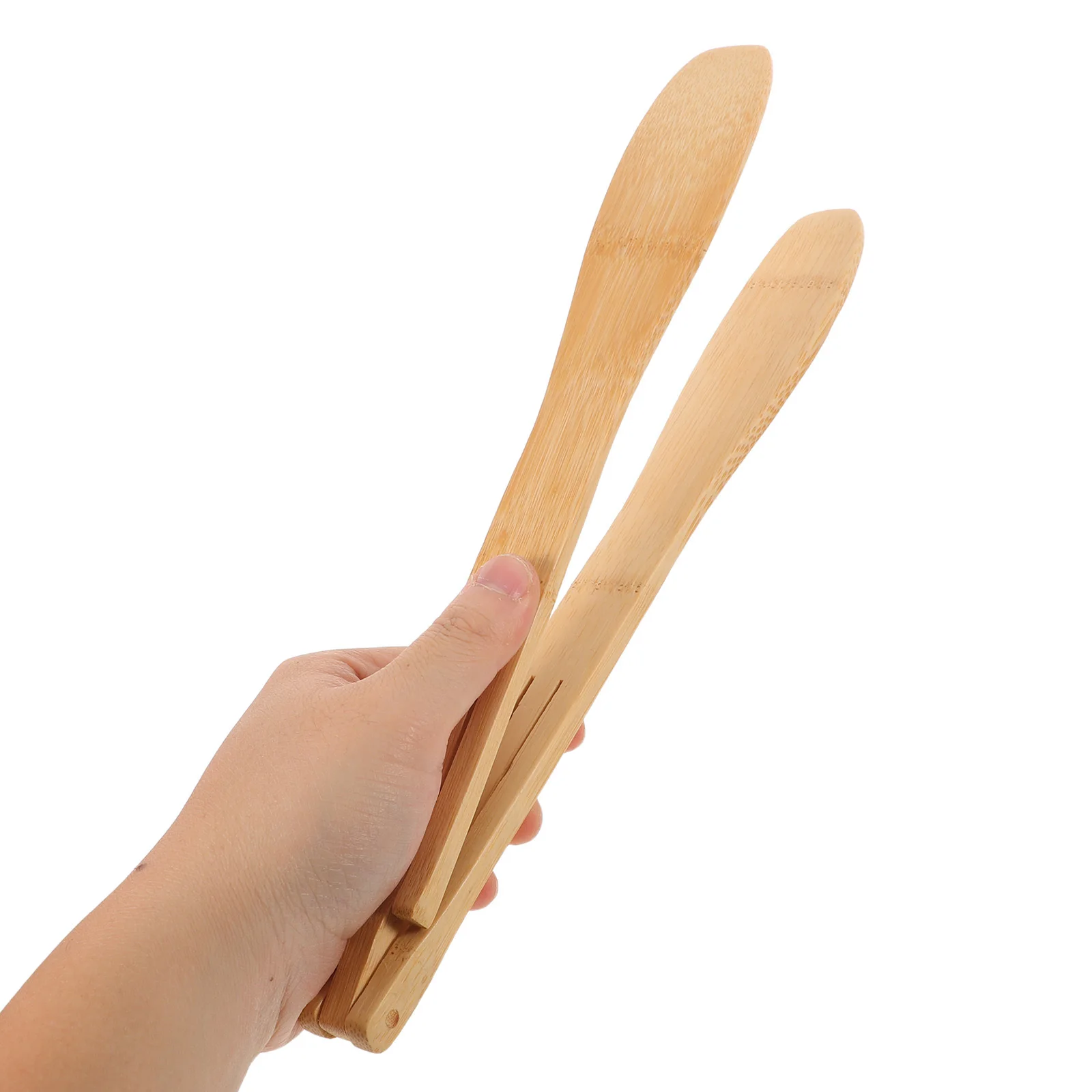 

2pcs Bamboo Toast 12 Inch Long Reusable Kitchen Utensil For Toast Bacon Cheese Cooking Tool Bbq Serving Tongs Bamboo