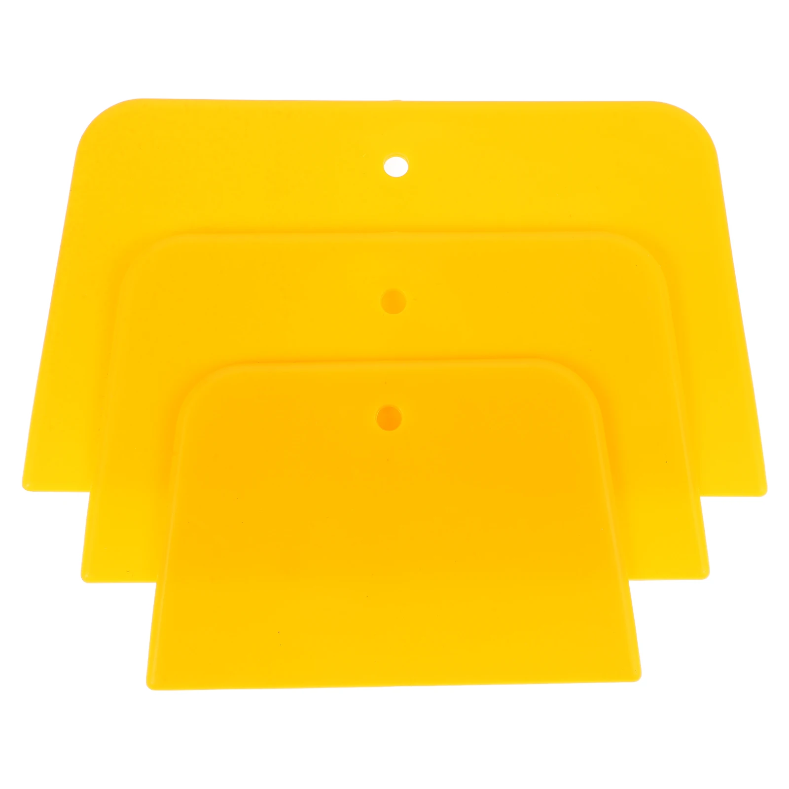 

3Pcs Super Soft Car Body Filler Spreaders Yellow Repair Tool Versatile Set for Automotive Fillers Spreader Glass Wall