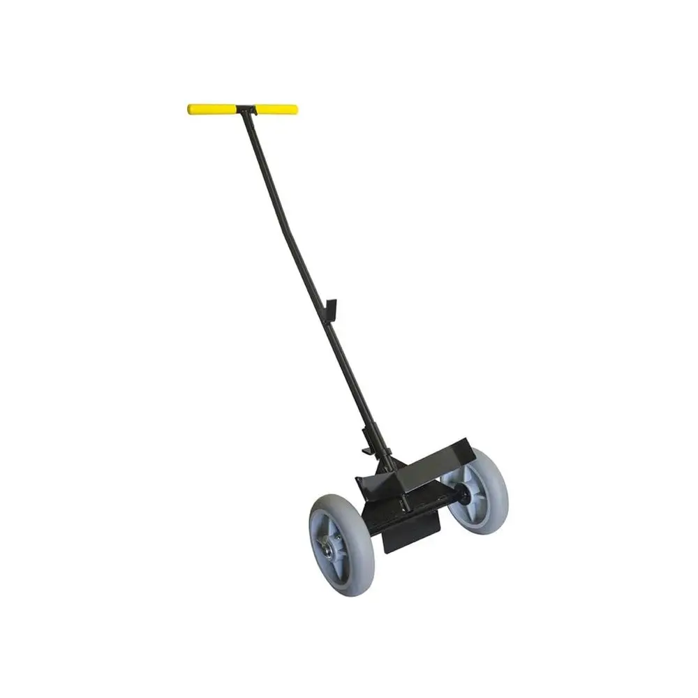 

Heavy-Duty 400 LB Capacity Keg and Pail Hand Truck with Ergonomic Handle, Stainless Steel Construction, Keg Hook, and Oiled Whee