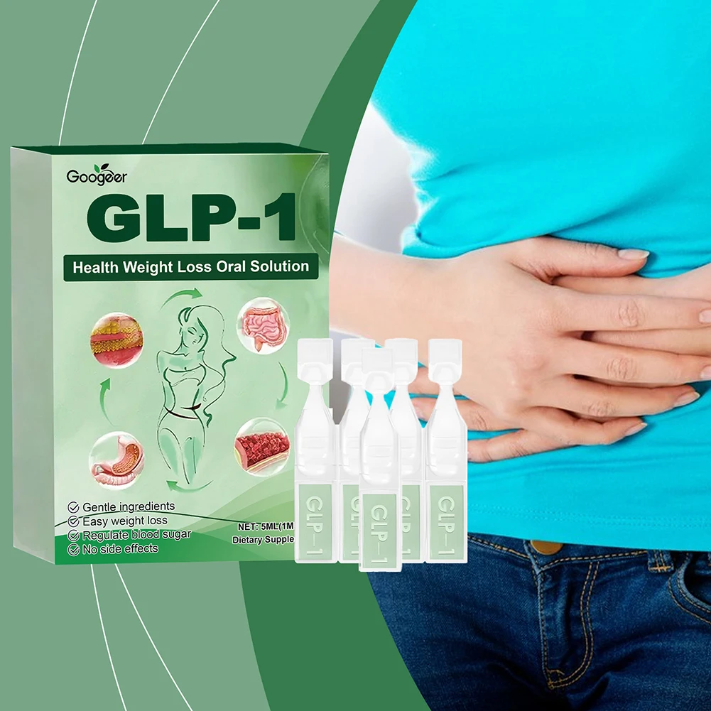 GLP-1 Drops GLP-1 Weight Loss Supplements For Women Men Natural Advanced Body Care Liquids Drops