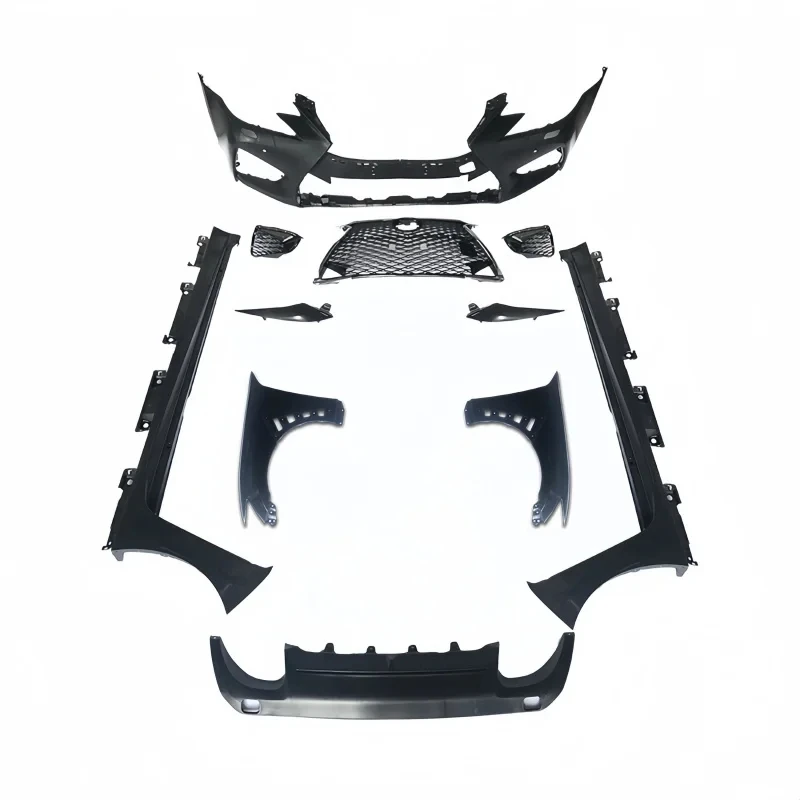 

Available 2014-16 GS front and rear bumper wrap kit upgrade Sports body upgrade