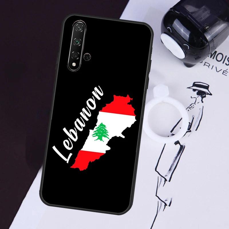 Lebanese Lebanon Flag Case For Huawei Nova 11 Pro 5T 9 10 SE 3i 8i 11i Y60 Y70 Y61 Y90 Y91 P20 P40 P30 Lite Cover