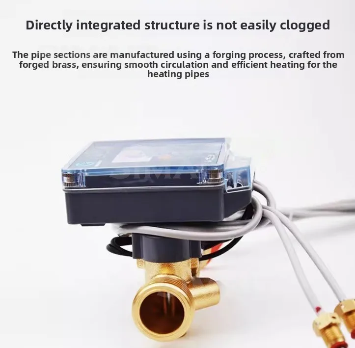 

High Precision Ultrasonic Heat Meter | Custom DN15/DN25 for Household & Central AC Heating