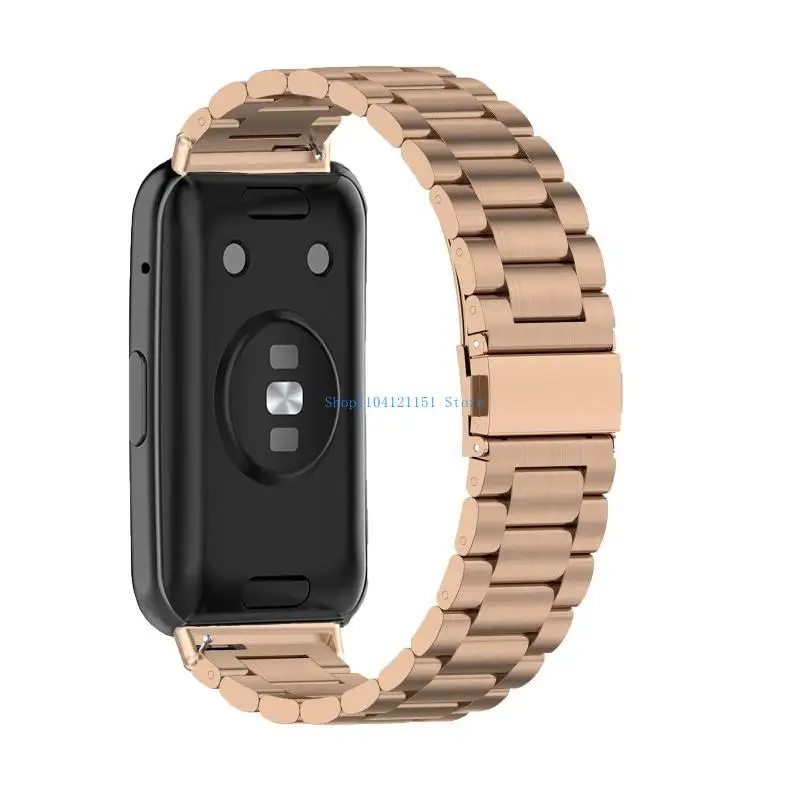 سوار معصم من الفولاذ المقاوم للصدأ A2BD لـ Huawe Watch FIT2 STAND STANT RUST STRAP