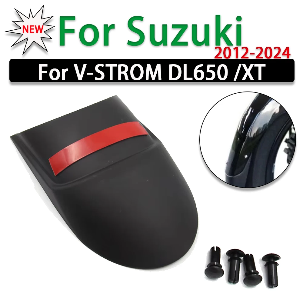 

For SUZUKI DL650 V-strom DL 650 XT 650XT Vstrom Vstrom650 Moto New Front Fender Mudguard Splash Guard Rear Extender Extension