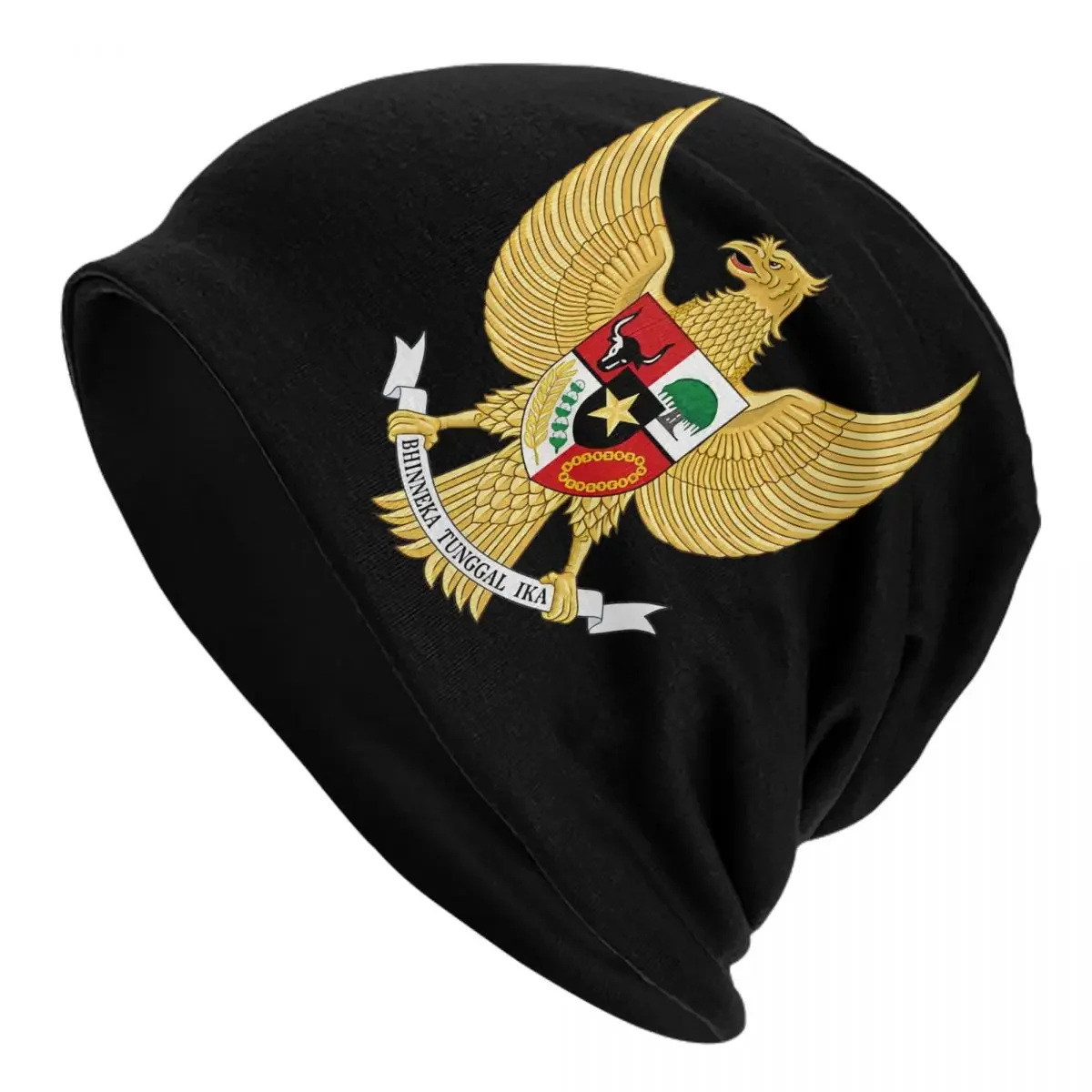 Garuda Pancasila Eagle Indonesia Indonesian Caps Cool Men Women Skullies Beanies Hats Spring Warm Dual-use Bonnet Knitting Hats