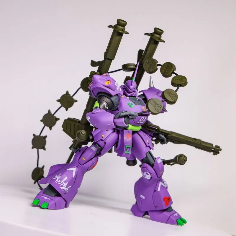 Xinchang STAR HG 1/144 HGUC MS-18E KAMPFER Jingbaofan Initial Machine Purple Assembly Model Toy Collection Gift