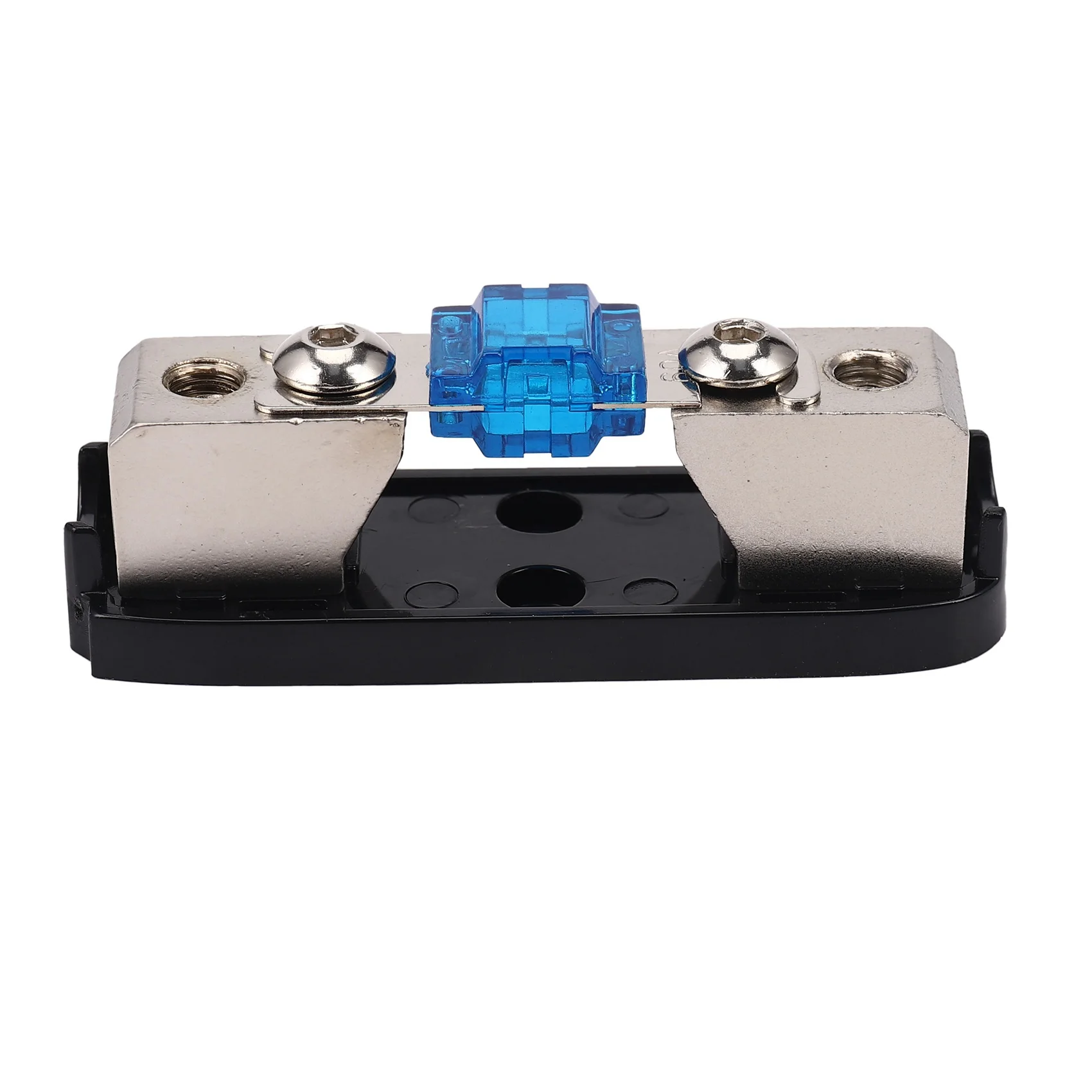 Car Stereo Fuse Holder, Auto Stereo Audio Fuse Box, Power Distribution Block, Single Way, 4Ga