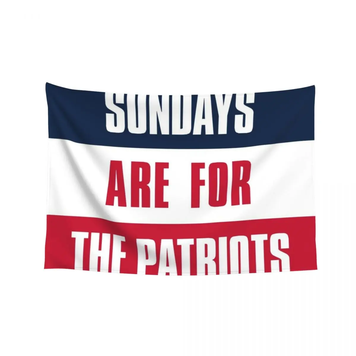 

Sundays are for The Patriots, New England Football Fans Tapestry Cute Room Decor Wall Art Room Ornaments Tapestry