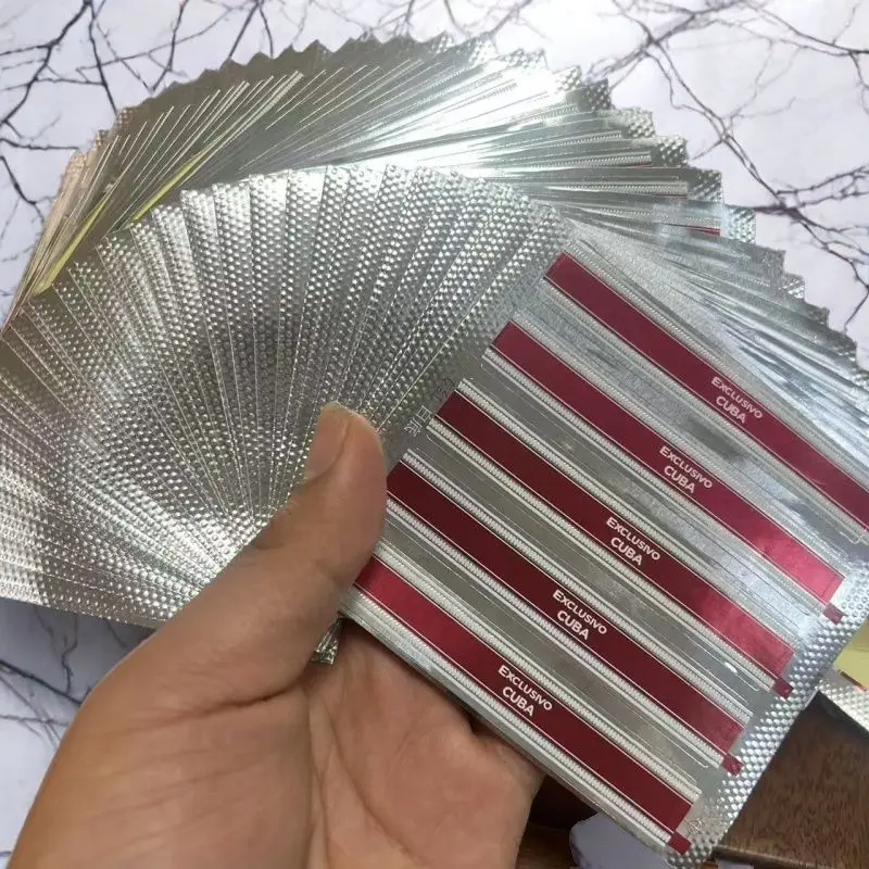 High-End Cigar Foot Labels Explosive Proof Sticker Self-Adhesive Cigar Repair Foot Labels Fixed Corner Labels Cigar Marks