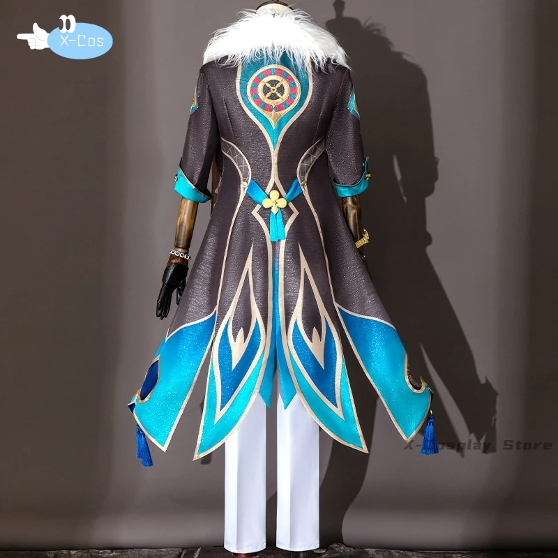 أفنتورين أنيمي تأثيري زي للبالغين ، هونكاي ستار السكك الحديدية ، تمويه رجل ، أدوتو ، أزياء هالوين نسائية