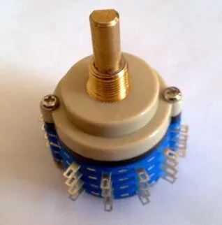 Rotating band switch 4 slots * 11 bits  8 slots * 5 bits  Semi-rotary shaft  Φ6