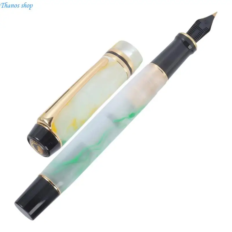 

Fountain Pens, Long Blade Inking Pens Smooth Writing Pens with Converter X37A