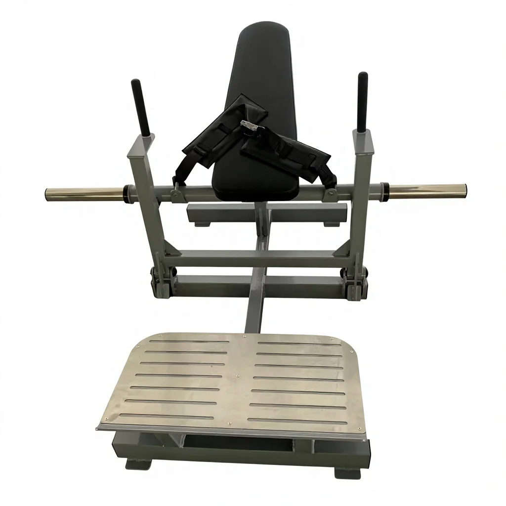 

Hip Thrust Machine Plate-Loaded Glute Machine With Plate Heavy Duty Glute Hip Thrust Machinepromote sales