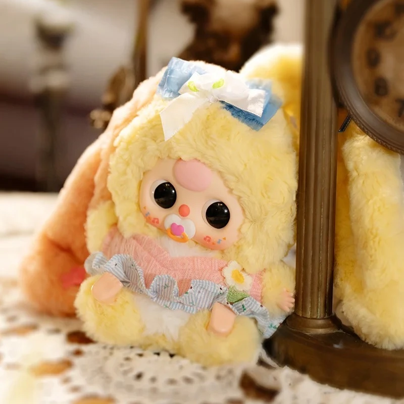 

Детская трехлетняя лилия, кролик, город, серия четырех поколений, плюшевая глухая коробка, модная модная игрушка, кукла, орнамент, загадочная коробка, подарок Favor