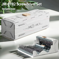 JM-8192 180 in 1 Precision Screwdriver Tool Set Magnetic CR-V Bits Mobile Phone Computer Tablet Glasses Repair Hand Tools