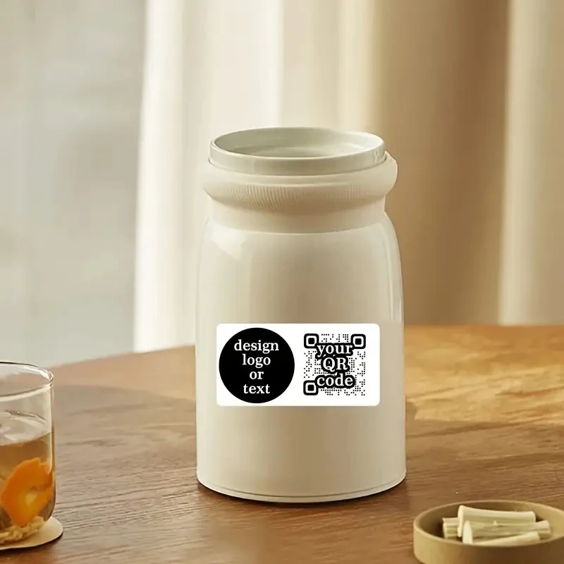 Custom Stickers Product QR Code Labels Custom Decals Custom Business Stickers for Laptops, Waterles, Windows, Signs, Gifts